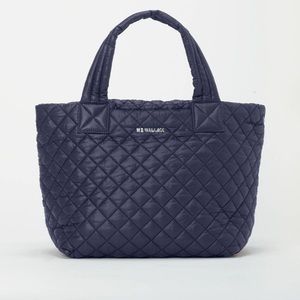 MZ Wallace MZW Exclusive Small Metro Tote Deluxe
Dawn Blue navy nylon quilted